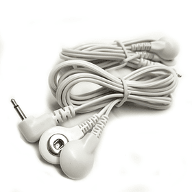 Cable electrónico de la ayuda del sueño Cable de fisioterapia Cable de  fisioterapia Tens Calbe con 2.5 Jack & Clamp - Electrodo de clip de oído