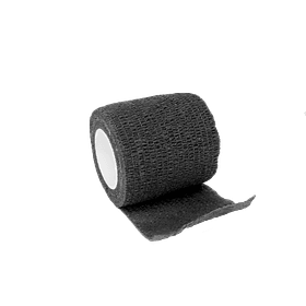 Vendaje Elástico Flexible Cohesivo 5cm X 4,5 Mtrs - Negro
