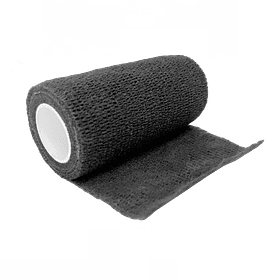 Vendaje Elástico Flexible Cohesivo 10cm X 4,5 Mtrs - Negro