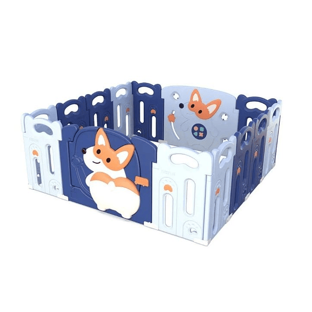 W14 zorro playpen blue 12+2