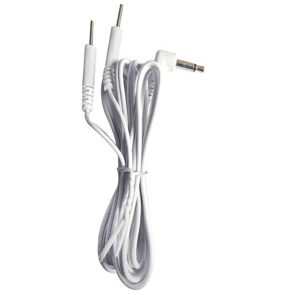 cables Jack 2.5 mm 4 salidas tipo aguja para Tens Ems 6