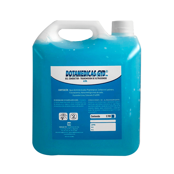 Gel Conductor Ultrasonido 3800ml 1