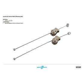 Guaya Universal de Herradura para Freno Spinning