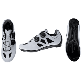 Zapatillas Ciclismo Ruta Dark Side GW - Blanco