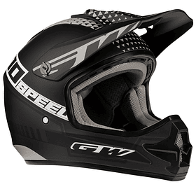 Casco Bmx fullface kids Speed 1110 - Negro-Gris