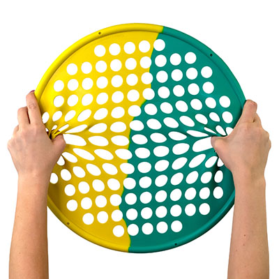 Aro Flexo-Extensión Power Web Amarillo 7"