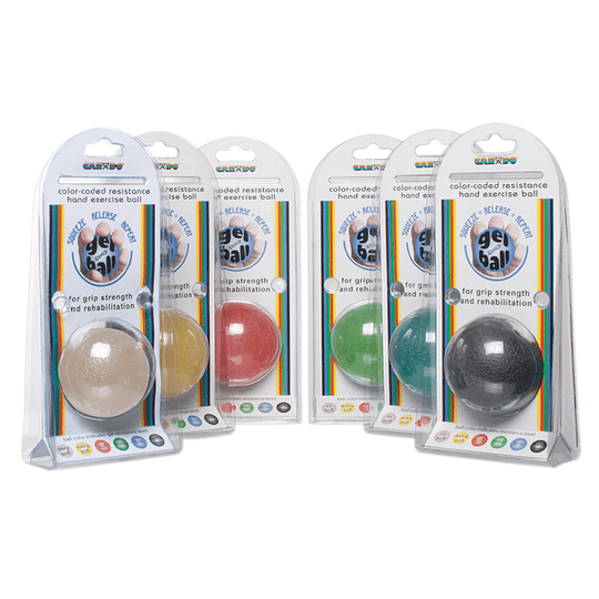 Set de pelotas de gel de 6 resistencias Cando