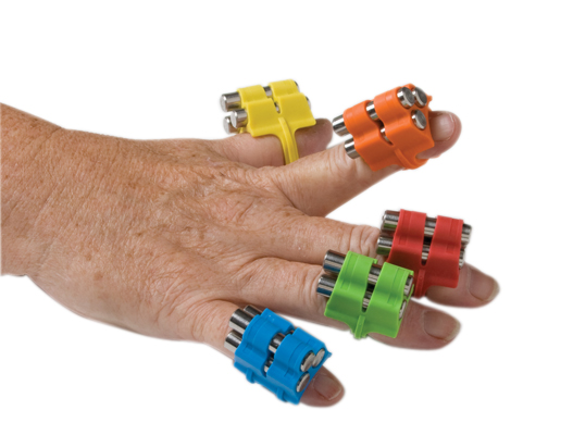 Pesas para dedos set multicolor