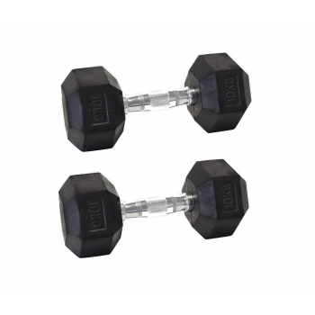 Par Mancuerna Hexagonal 12,5kg