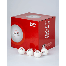 Pelotas Tenis Mesa Aurora 40+ 3 Estrellas