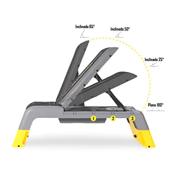Banco Step Aeróbico Ajustable 3 en 1 | Rising
