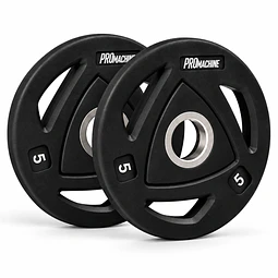 Par Disco Olímpico Engomado 5 kg