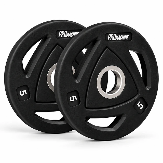Par Disco Olímpico Engomado 5 kg