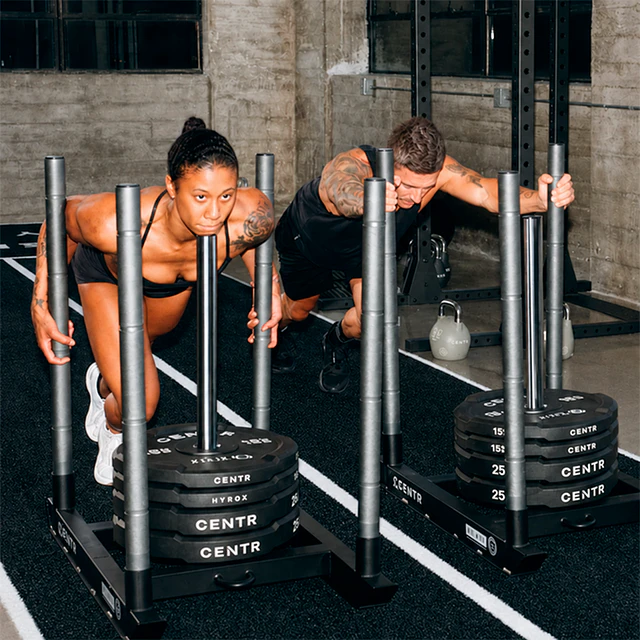 Trineo CENTR x HYROX Push Sled 50 kg