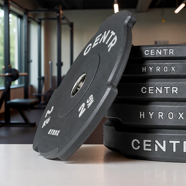 Discos CENTR x HYROX de competición
