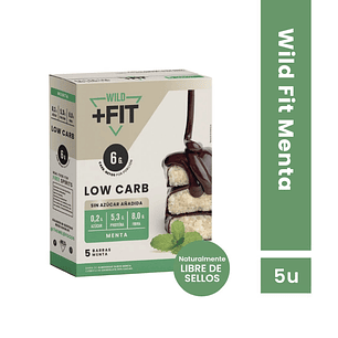 Wild Fit Almendra Menta 5 unidades