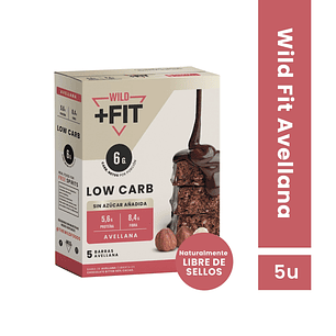 Wild Fit Avellana 5 unidades