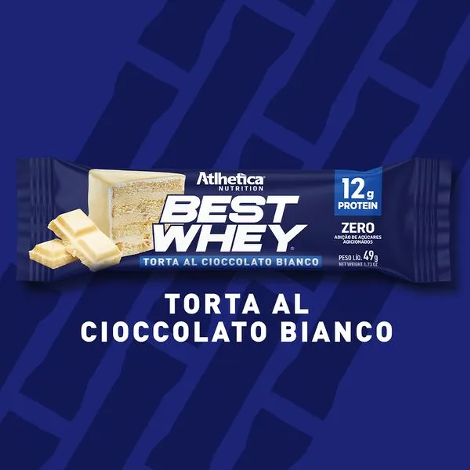 Atlhetica Nutrition Best Whey 12gr Torta Chocolate Blanco 12 unidades 3