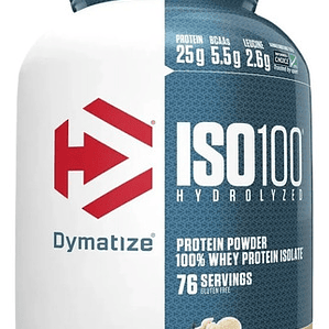Suplement Dymatize Whey Protein Iso-100 2.3kg Sabor Vainilla Gourmet
