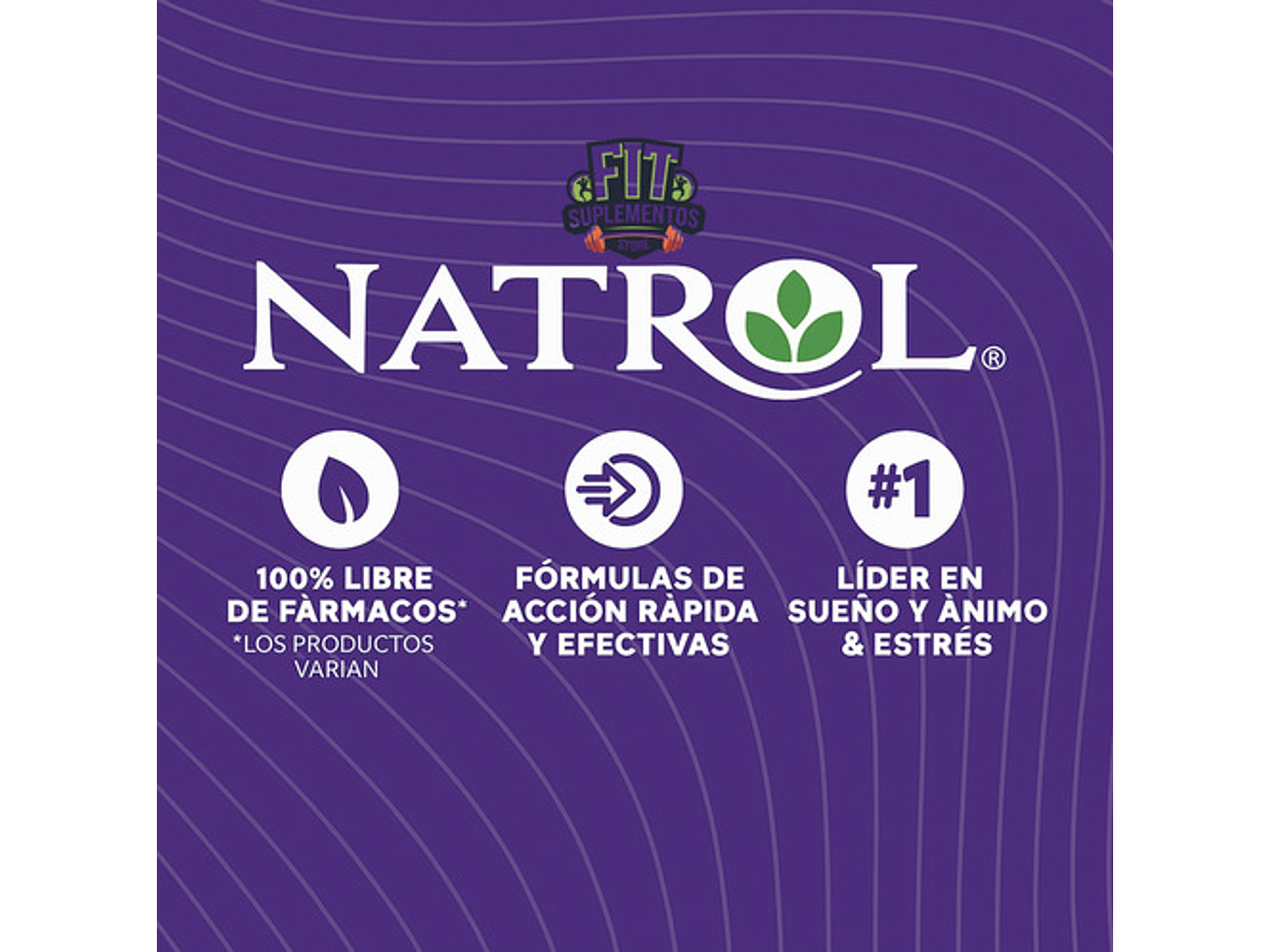 Natrol Vitamina B12 5.000 Mcg Sabor Frutilla X100 5