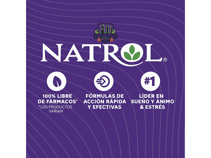 Natrol Vitamina B12 5.000 Mcg Sabor Frutilla X100 5
