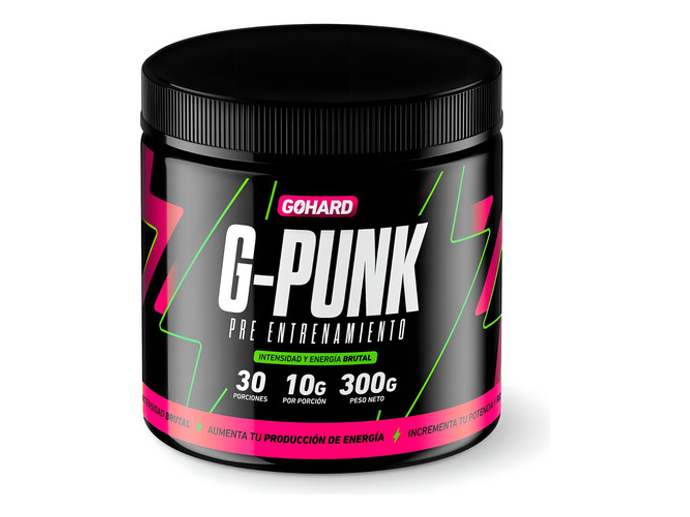 Pre Entrenamiento G Punk Gohard - 30 Servicios Sabor G-punk 1