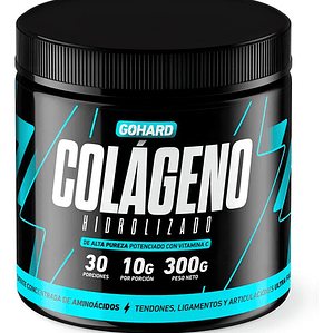 Colageno Hidrolizado - Gohard - 300gr Sabor Sin Sabor
