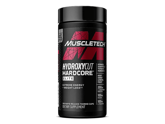 Muscletech Hydroxycut Hardcore Elite Muscletech Frasco 100 Caps 1