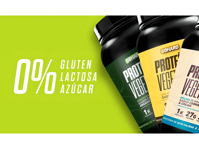 Proteína Vegetal Sabor Frutos Del Bosque Gohard Sabor Frutos Rojos 4