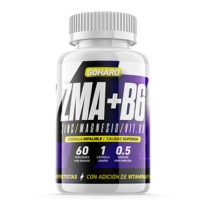 Zma + B6 60 Capsulas - Gohard Sabor Sin Sabor