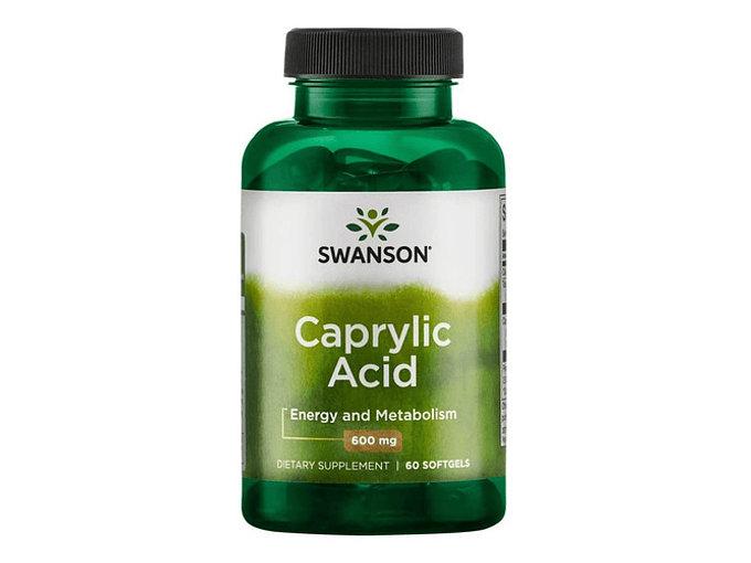 Acido Caprilico Swanson 600mg Candida Albicans 1