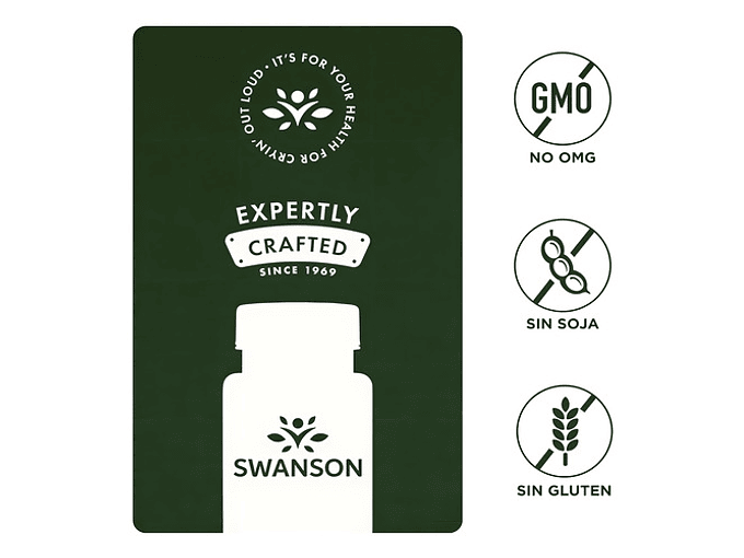 Acido Caprilico Swanson 600mg Candida Albicans 2