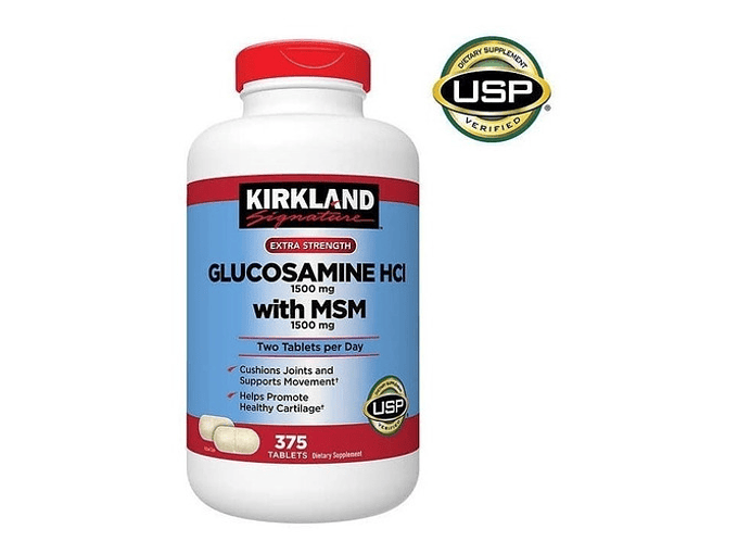 Glucosamina Hci 1500 Mg Msm 1500 Mg -375 Tabletas Importadas De Ee. Uu. 1