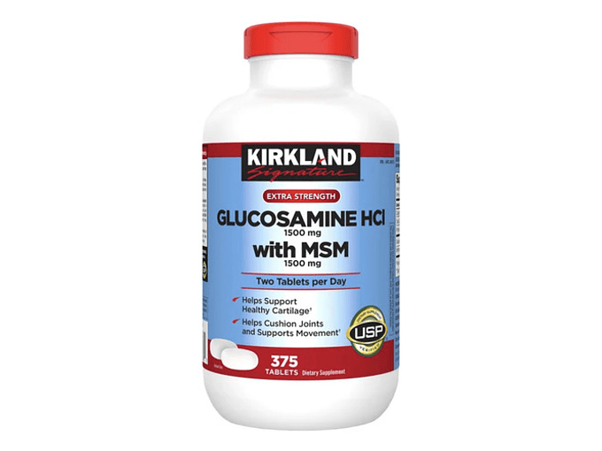 Glucosamina Hci 1500 Mg Msm 1500 Mg -375 Tabletas Importadas De Ee. Uu. 4
