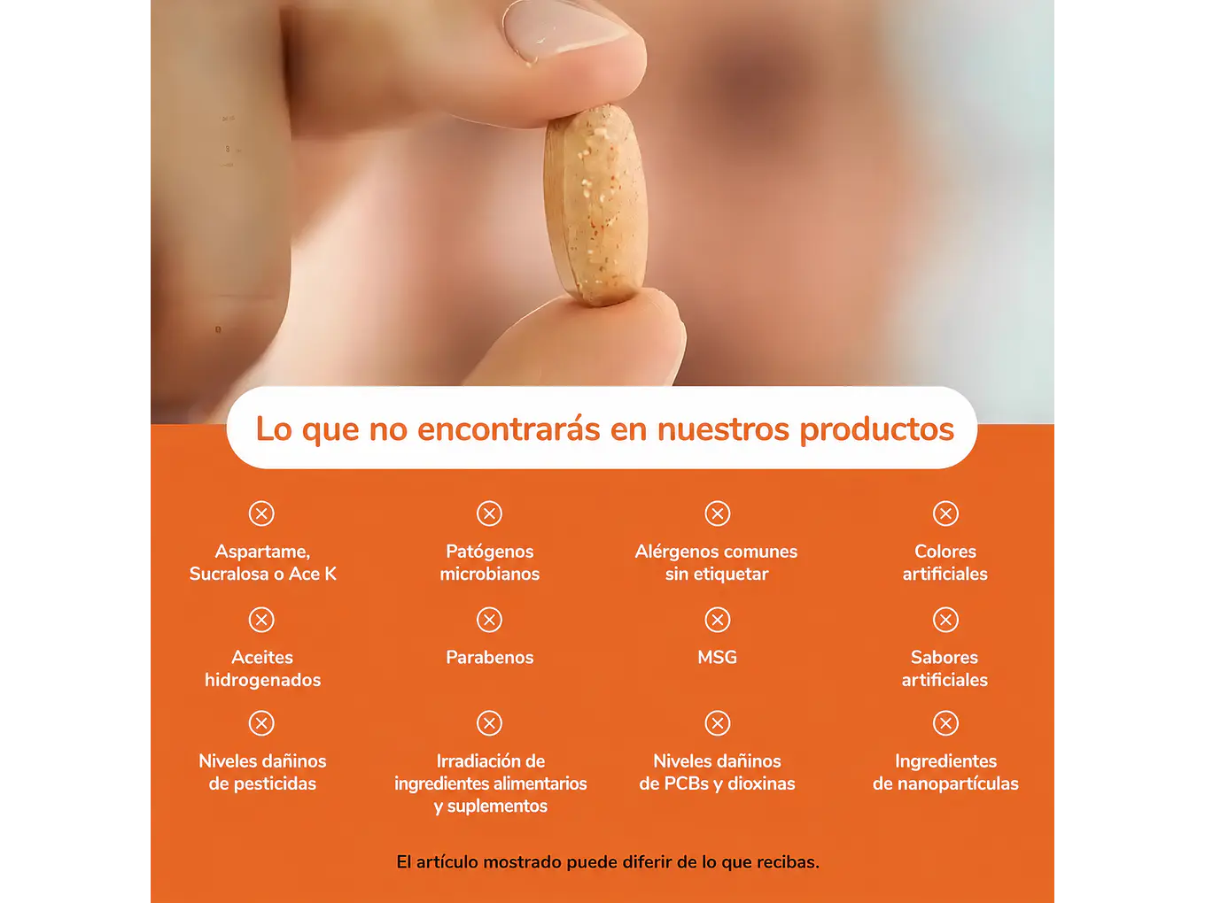Glicinato de magnesio Now Foods, 180 comprimidos, sin sabor 3