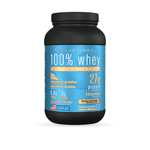 Proteína Whey Protein Cookies And Cream 100% Isolate 1kg 30 Servicios - Baal Cientifica