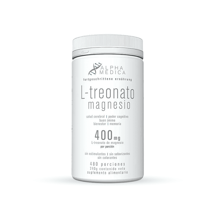 L-treonato Magnesio 400mg 240gr - Alpha Medica 1