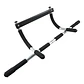 Barra Multifuncional Ejercicios Muchmore Negra Plateada Para Puerta 95cm Negro/plateado - Miniatura 3