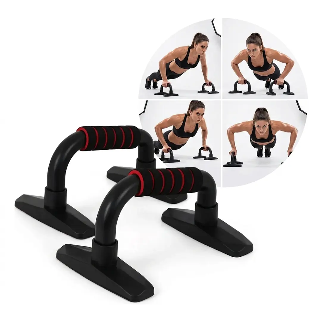 Barras Push Up Negro Mini Paralelas Ejercicios Flexiones 1
