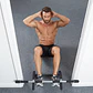 Barra De Ejercicios Flexiones Dominadas Multifuncional 80kg Plateado - Miniatura 3