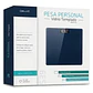 Pesa Digital Personal De Vidrio Azul Hasta 180 Kg - Miniatura 2
