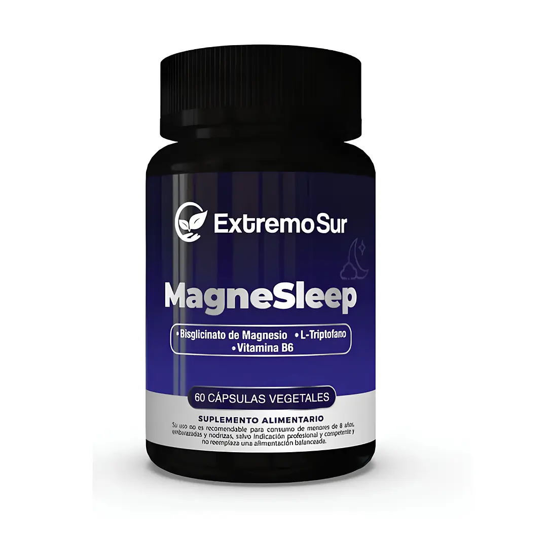 Magnesleep (bisglicinato De Magnesio + Triptófano + B6) Sabor Neutro 1