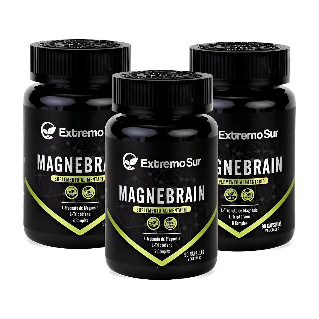 Magnebrain, Pack 3 Frascos, 270 Cápsulas 1