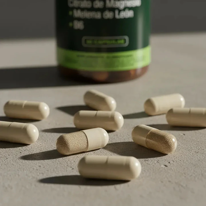 Citrato De Magnesio Melena De Leon B6 500mg 60 Caps Extremo Sur Propio 3