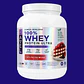 Proteína 100% Whey Protein Ultra Sabor Torta Frutos Rojos - 1kg 33 Porciones - Suplemento Davel - Miniatura 2