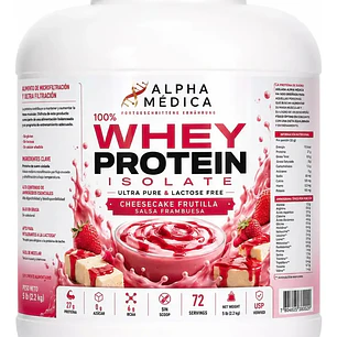 Proteína Whey Isolate Cheese Cake Frutilla 72 Serv Cheesecake Frutilla