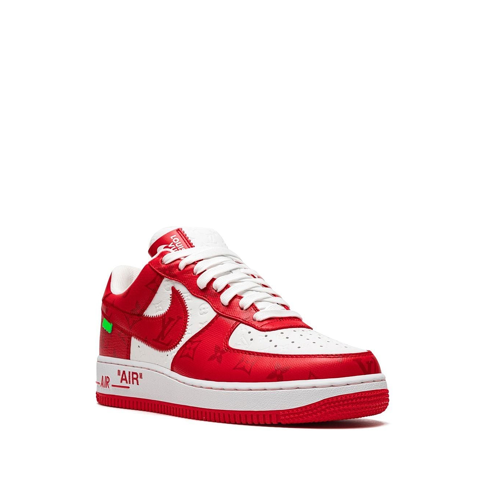 Louis Vuitton Air Force 1 Low "Virgil Abloh - White/Red" sneakers