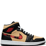 Air Jordan 1 Mid SE "Tartan Swoosh" sneakers