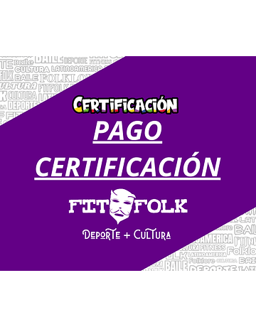 Certificación ONLINE FitFolk AGOSTO 2024