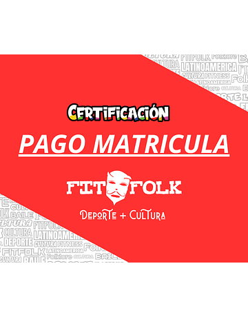 Certificación ONLINE FitFolk NOVIEMBRE 2024